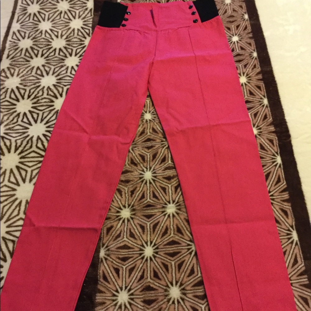 Pink pants